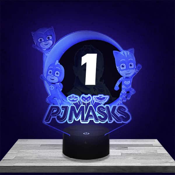 Personalisiertes Nachtlicht für Kinder PJ Masks
