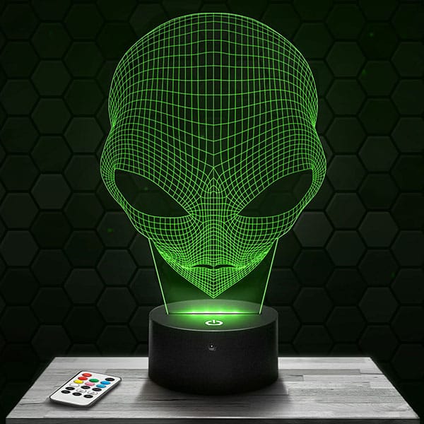 lampe-3d-alien Lampe 3D Alien avec socle au choix !