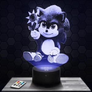 lampe-3d-bébé-sonic
