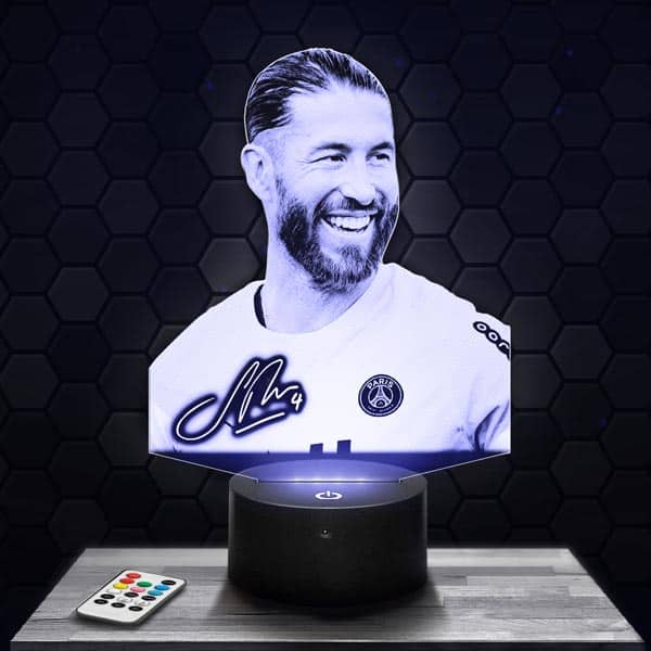 lampe-3d-sergio-ramos-psg PSG - Sergio Ramos