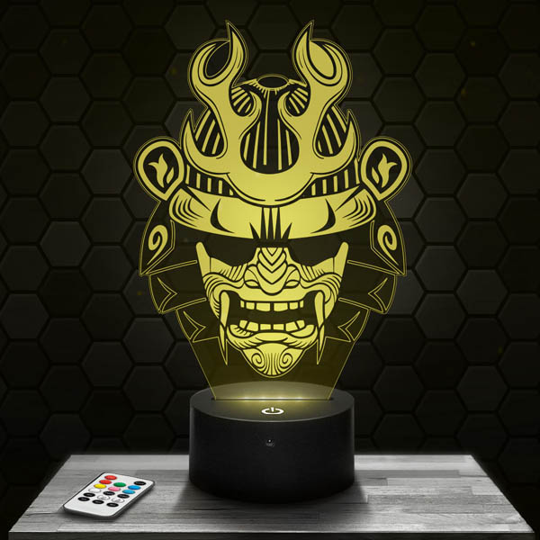 lampe-3d-samurai-demon-japonnais-600