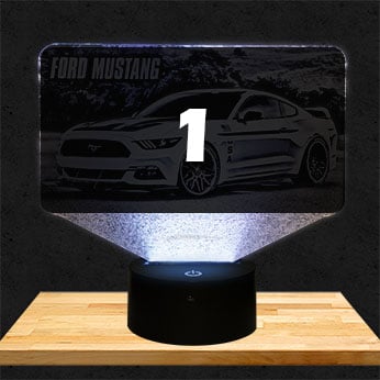 Lampe Personalisiert Rechteckig